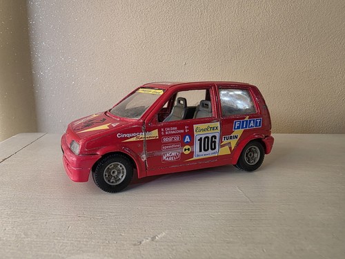 Fiat 500 rally burago 24 - fiat, 1/24