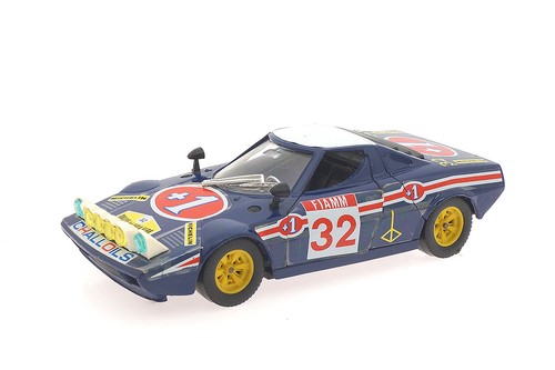 Lancia stratos rally blu - lancia,