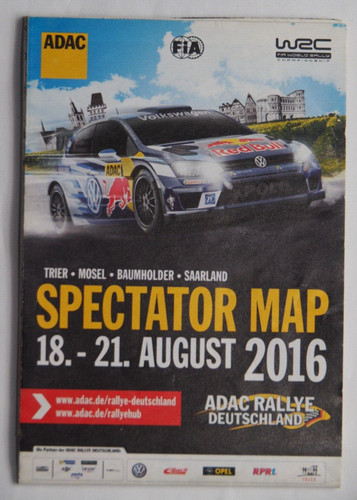 Mappa spettatore wrc - mappa, rallye
