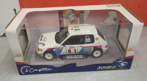 Solido peugeot 205 gti - 1/18,,