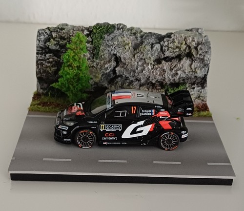 Diorama rally modellino - 1/43,,