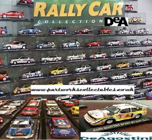 Deagostini the rally car - rally,