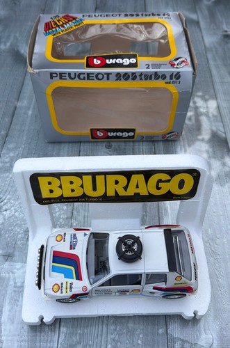 Bburago peugeot 205 turbo - bburago,