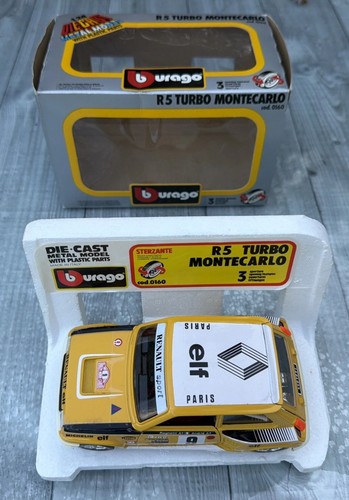 Bburago renault turbo 1981 - renault, 5