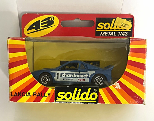 Solido lancia rally 1984 - solido, 1:43