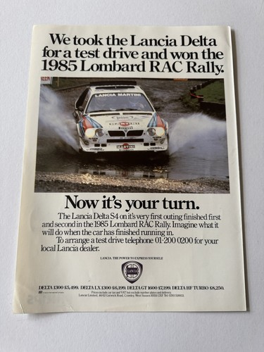 Original 1985 lancia delta - original,