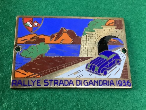 Rallye strada gandria 1936 - rallye,