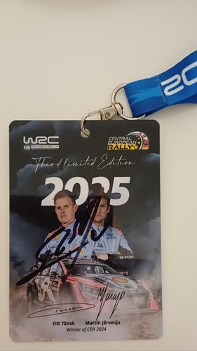 Biglietto rally wrc cer - rally, wrc,