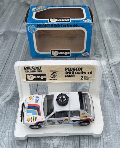 Bburago peugeot 205 turbo - 205, 16
